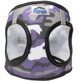 American River Choke Free Dog Harness Camouflage Collection (Color: Purple Camo, size: X-Small)