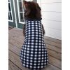 Reversible Fleece Lined Puffer Dog Coat